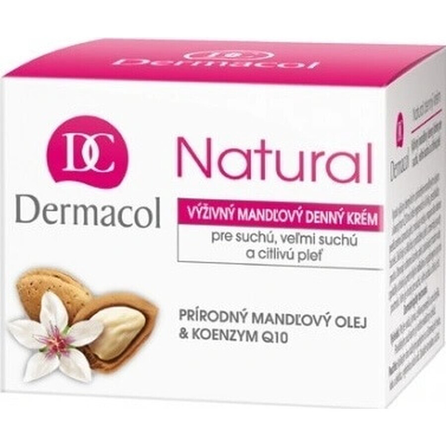 DERMACOL NATURAL DERMACOL NATURAL Crema da giorno alla mandorla 1×50 ml, crema da giorno