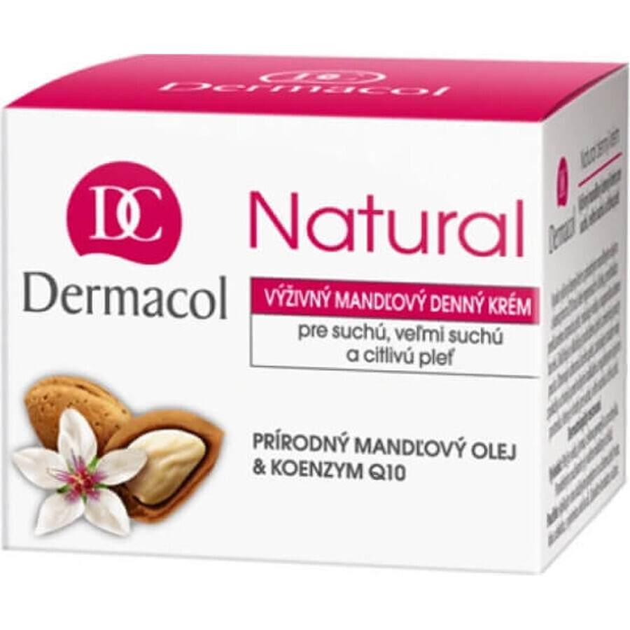 DERMACOL NATURAL DERMACOL NATURAL Crema da giorno alla mandorla 1×50 ml, crema da giorno