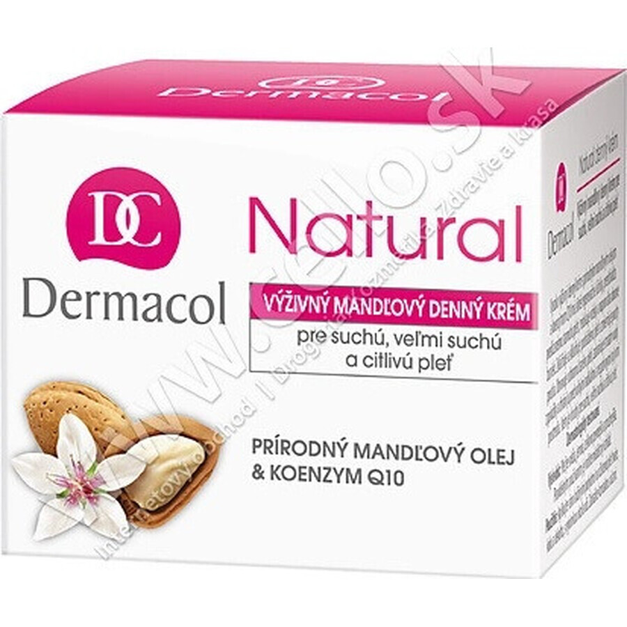 DERMACOL NATURAL DERMACOL NATURAL Crema da giorno alla mandorla 1×50 ml, crema da giorno