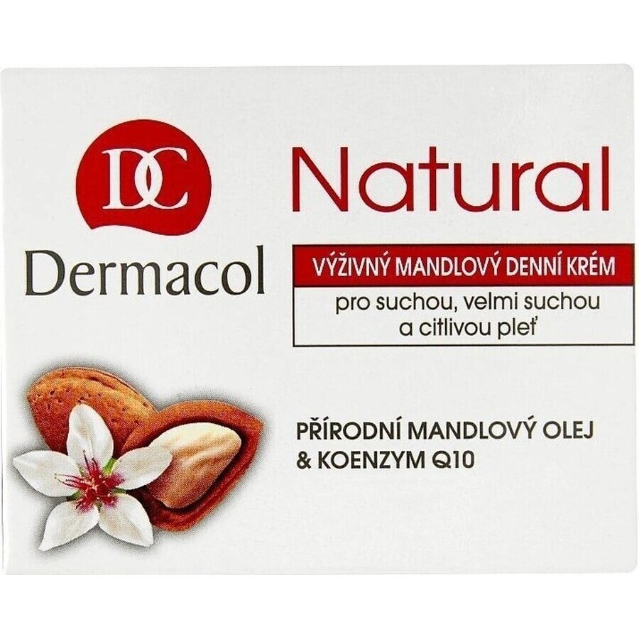 DERMACOL NATURAL DERMACOL NATURAL Crema da giorno alla mandorla 1×50 ml, crema da giorno