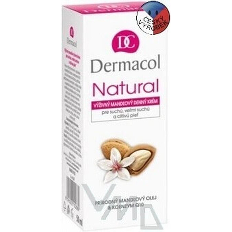 DERMACOL NATURAL DERMACOL NATURAL Crema da giorno alla mandorla 1×50 ml, crema da giorno