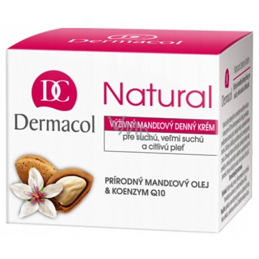 DERMACOL NATURAL DERMACOL NATURAL Crema da giorno alla mandorla 1×50 ml, crema da giorno