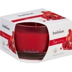 Bolsius Aromatic 2.0 Glass Bottle 90x63mm Pomegranate, scented candle 1×1 pc, scented candle