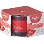 Bolsius Aromatic 2.0 Glass Bottle 90x63mm Pomegranate, scented candle 1×1 pc, scented candle