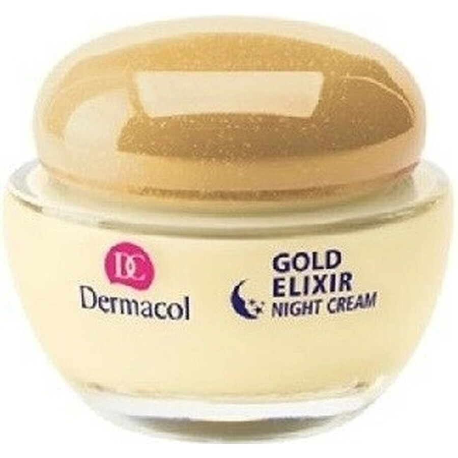 DERMACOL GOLD ELIXIR Cremă de noapte 1×50 ml, cremă de noapte