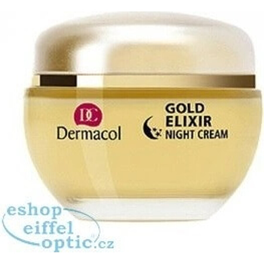 DERMACOL GOLD ELIXIR Cremă de noapte 1×50 ml, cremă de noapte