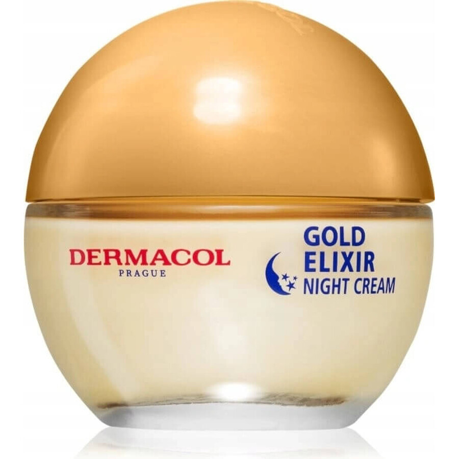 DERMACOL GOLD ELIXIR Cremă de noapte 1×50 ml, cremă de noapte