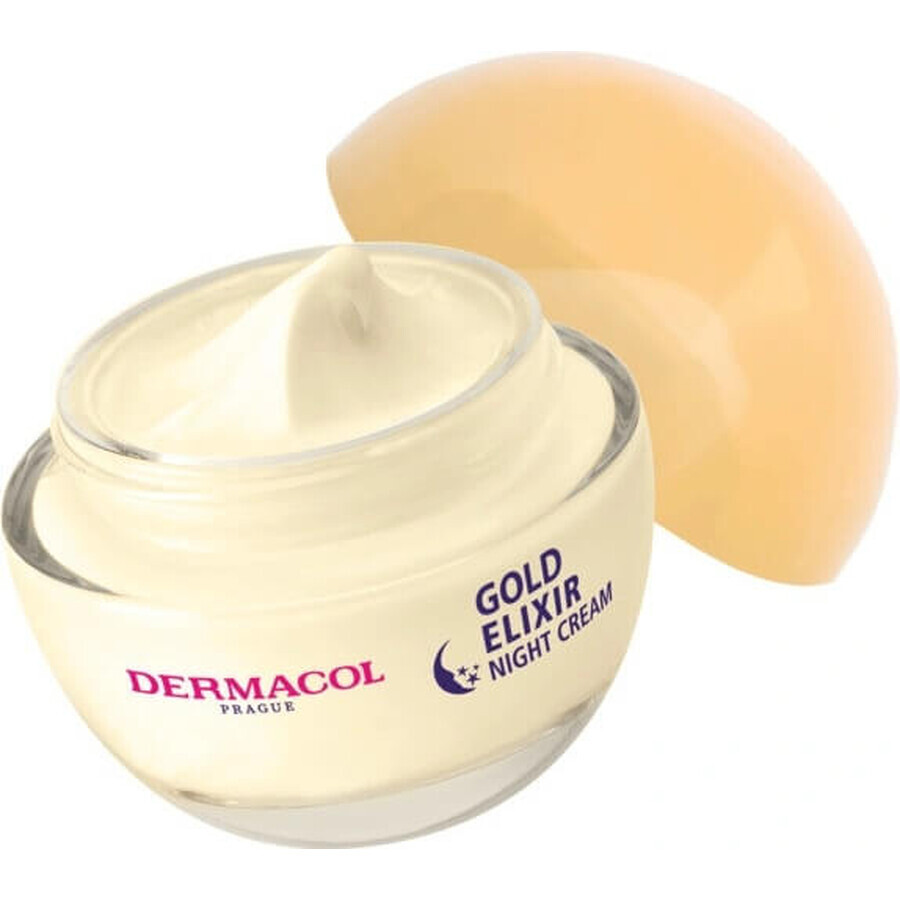 DERMACOL GOLD ELIXIR Cremă de noapte 1×50 ml, cremă de noapte