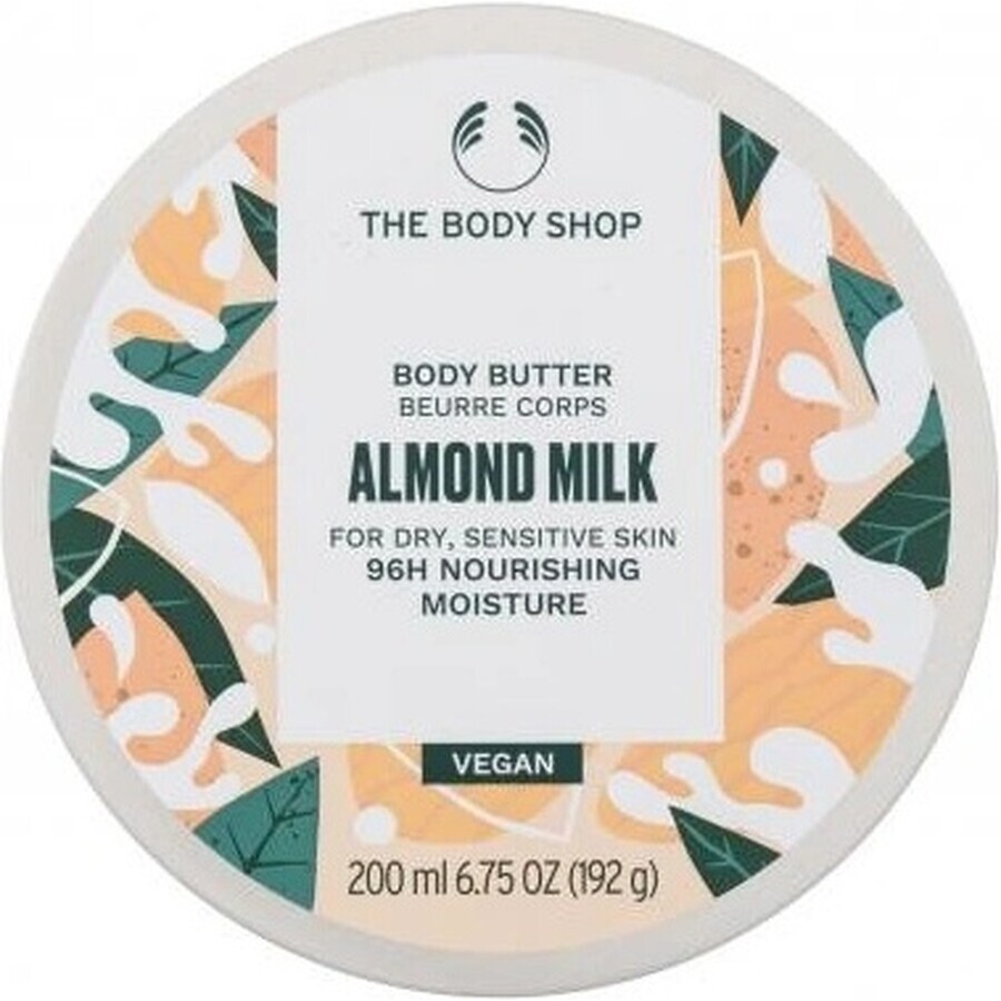 The Body Shop Körperbutter Mandelmilch 1×200 ml, Körperbutter