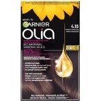 Garnier Olia Permanente Haarfarbe 4.15 Ice Chocolate 1×1 Set, permanente Haarfarbe