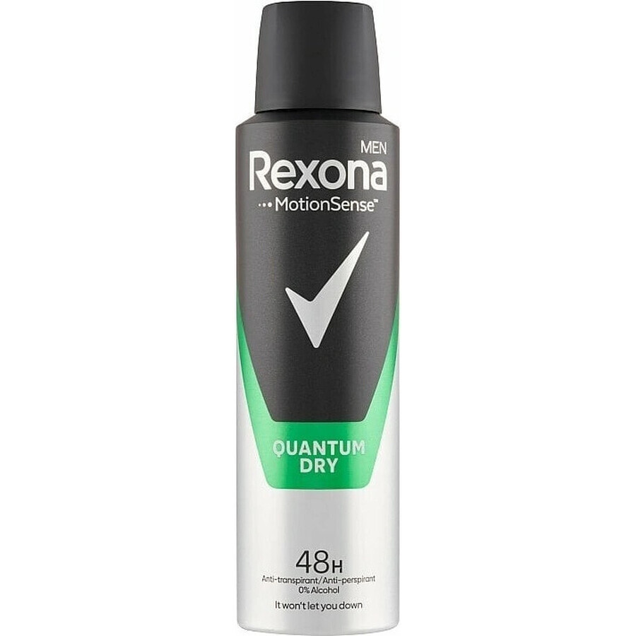 Rexona Antitranspirant MEN Quantum 1×150 ml, Antitranspirant