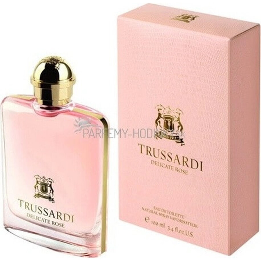 Trussardi Delicate Rose Edt 1×100 ml, eau de toilette pour femmes