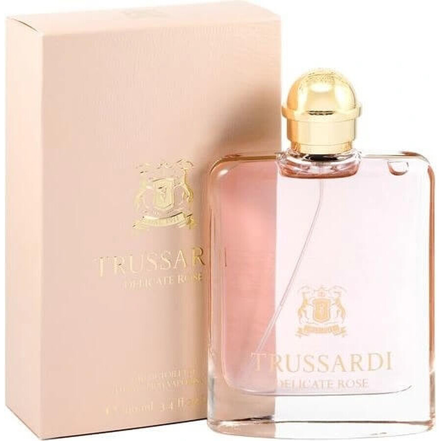 Trussardi Delicate Rose Edt 1×100 ml, eau de toilette pour femmes