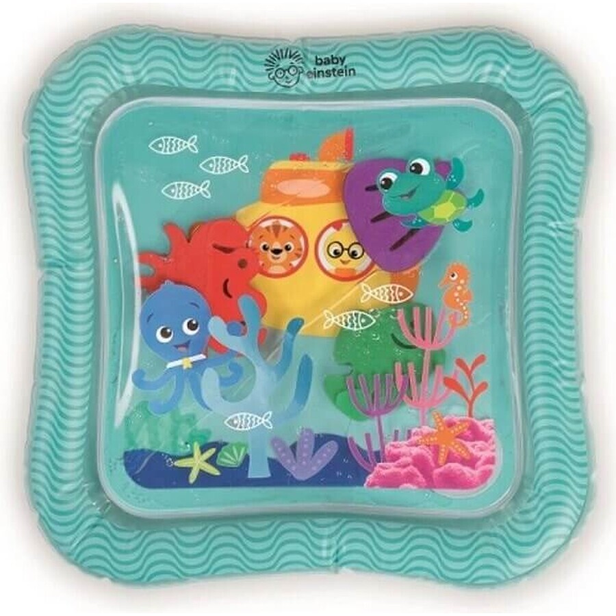 BABY EINSTEIN Wassermatte 40x40 cm Sensory Splash™ Sensory Splash™ 0m+ 1×1 St., Wassermatte für Babies