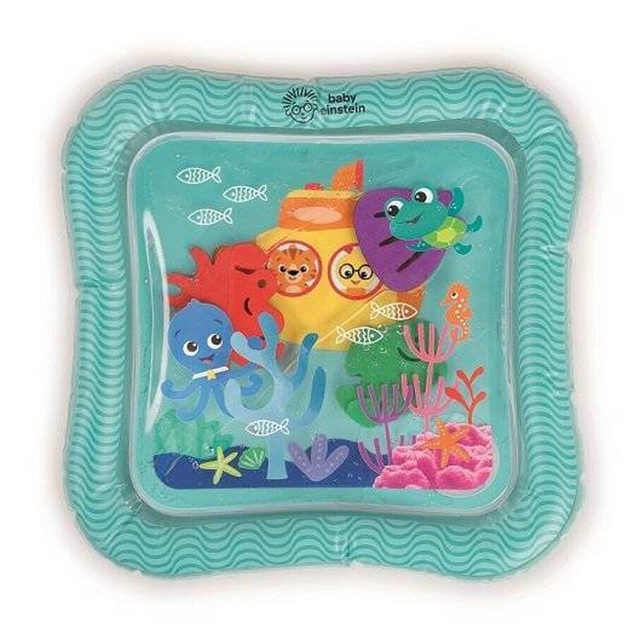 BABY EINSTEIN Wassermatte 40x40 cm Sensory Splash™ Sensory Splash™ 0m+ 1×1 St., Wassermatte für Babies