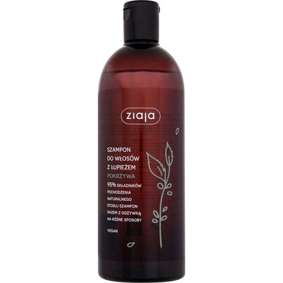 Ziaja - family shampoo with nettle for dandruff hair 1×500 ml