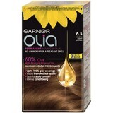 Garnier Olia Permanente Haarfarbe 16.3 Goldenes Hellbraun 1×1 Set, permanente Haarfarbe