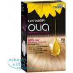 Garnier Olia Permanente Haarfarbe 16.3 Goldenes Hellbraun 1×1 Set, permanente Haarfarbe