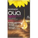 Garnier Olia Permanente Haarfarbe 16.3 Goldenes Hellbraun 1×1 Set, permanente Haarfarbe