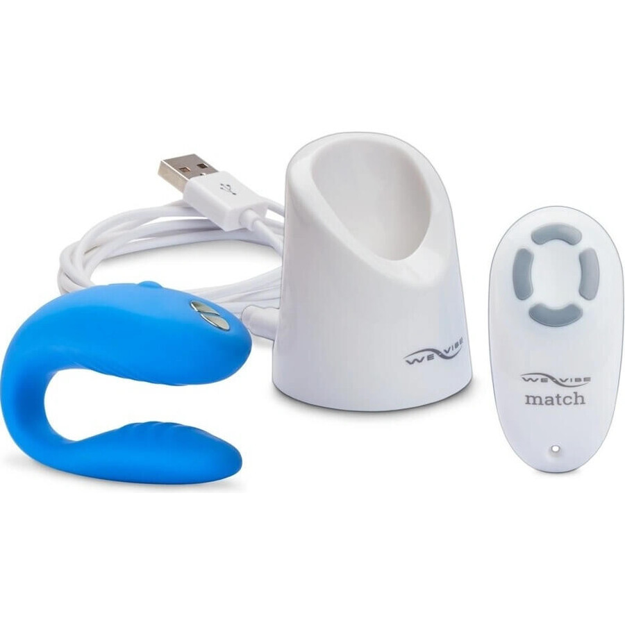 We-Vibe MATCH vibrator MATCH blauw 1×1 stuk, vibrator