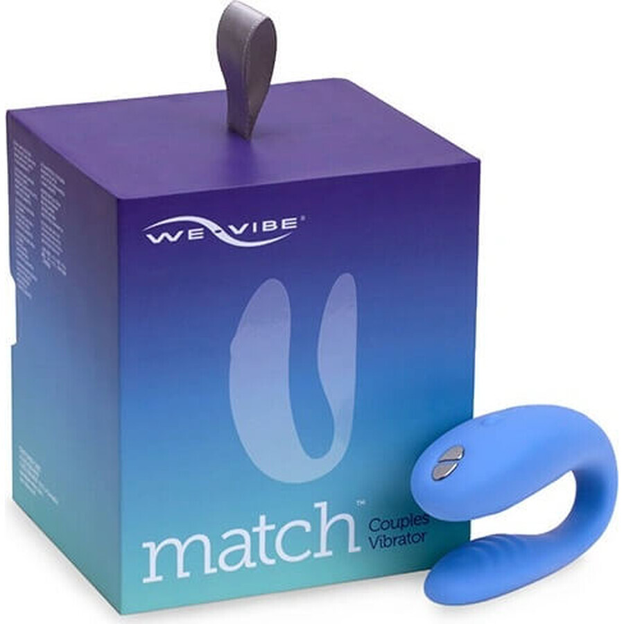 We-Vibe MATCH vibrator MATCH blauw 1×1 stuk, vibrator