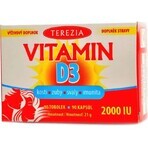 TEREZIA Vitamina D3 2000 UI 1×90 tbl, complemento alimenticio