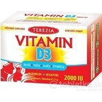 TEREZIA Vitamina D3 2000 UI 1×90 tbl, complemento alimenticio