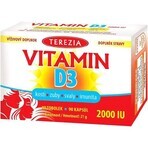 TEREZIA Vitamina D3 2000 UI 1×90 tbl, complemento alimenticio