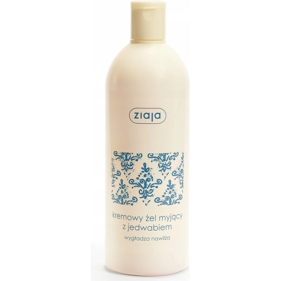 Ziaja - shower gel cream with silk protein 1×500 ml, shower gel