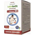 SWISS Lactobacilli JUNIOR Immunit + Vitamin D3 60+12 tbl.+ Geschenk 1×72 tbl, Vitamine