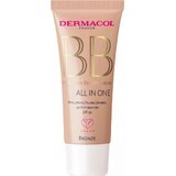 Dermacol BB cremă hialuronică SPF30 No.2 BRONZE 1×30 ml, cremă SPF30