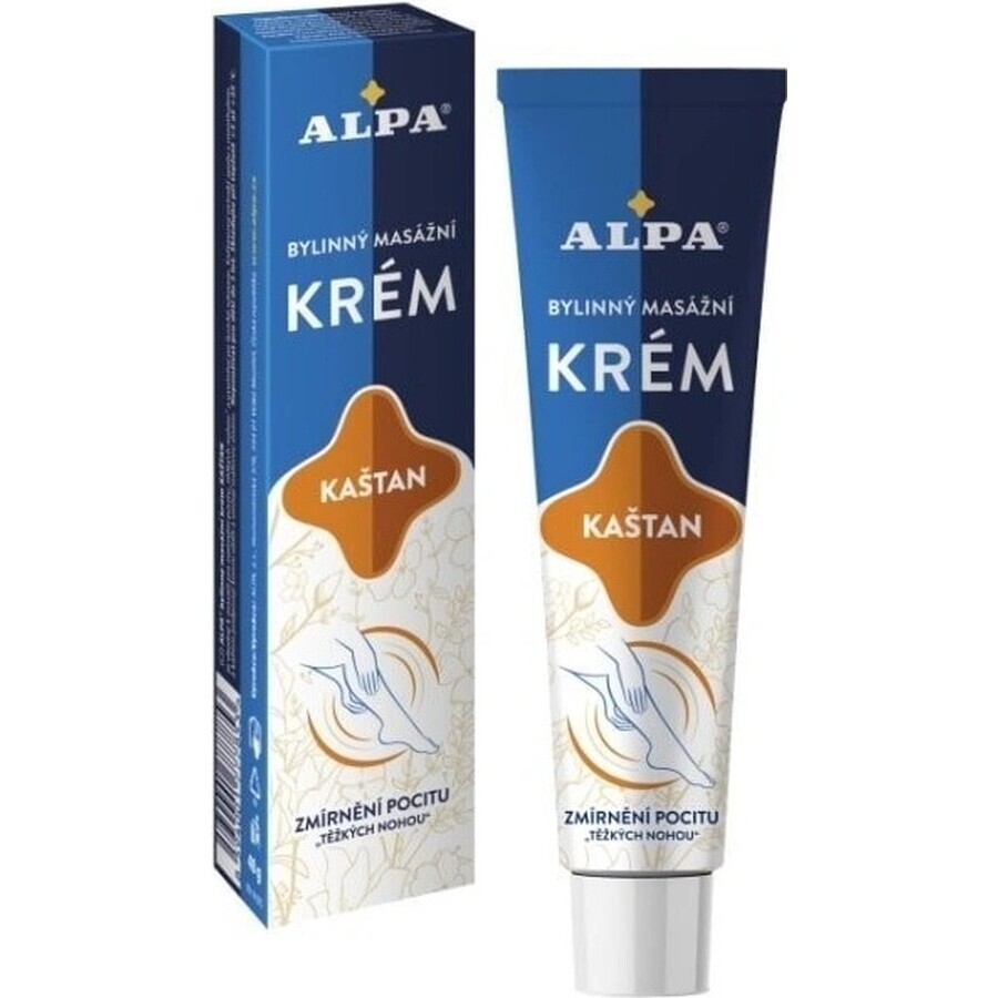 ALPA GASHTAN CREAM 1×40 g, Kräutermassage