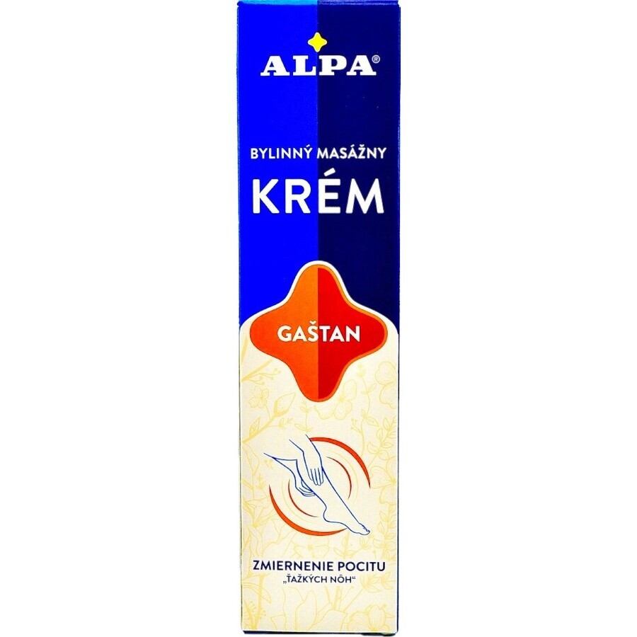 ALPA GASHTAN CREAM 1×40 g, Kräutermassage