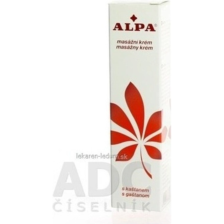 ALPA GASHTAN CREAM 1×40 g, Kräutermassage