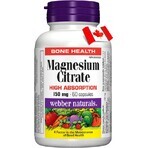 WEBBER NATURALS Magnesium 150 mg 1×60 tbl, food supplement