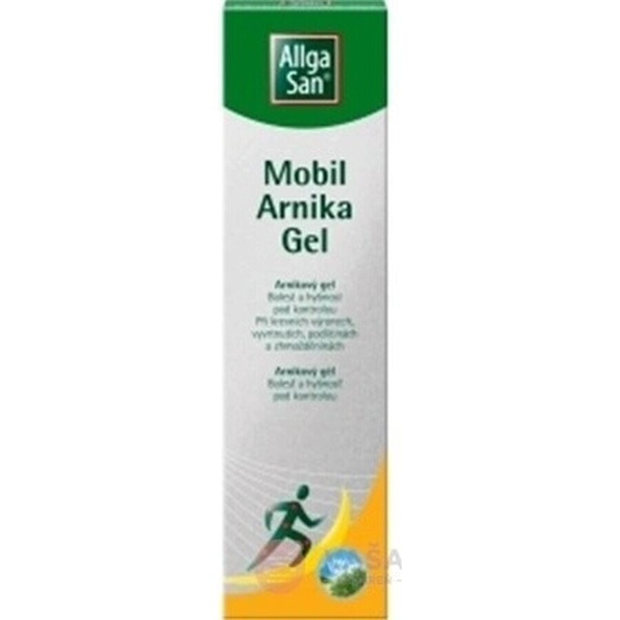 Allga San Arnica gel 1×100 ml, gel antinfiammatorio