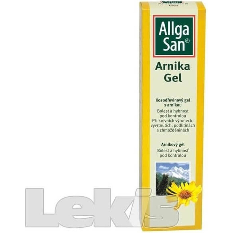 Allga San Arnica gel 1×100 ml, gel antinfiammatorio