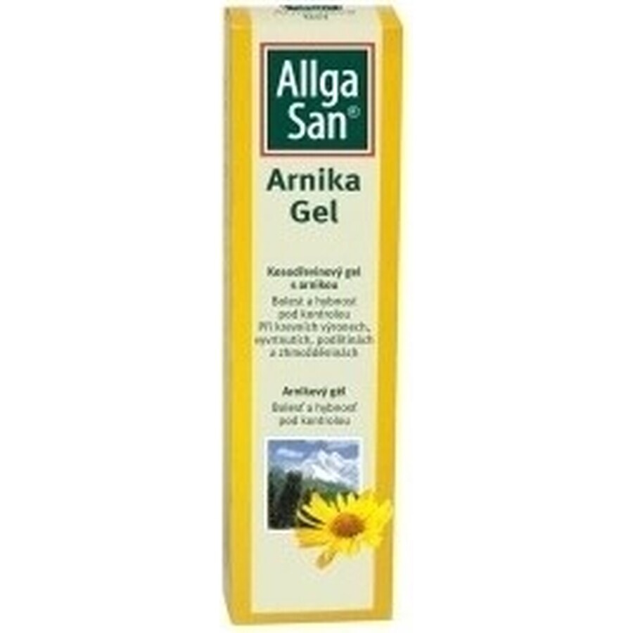 Allga San Arnica gel 1×100 ml, gel antinfiammatorio