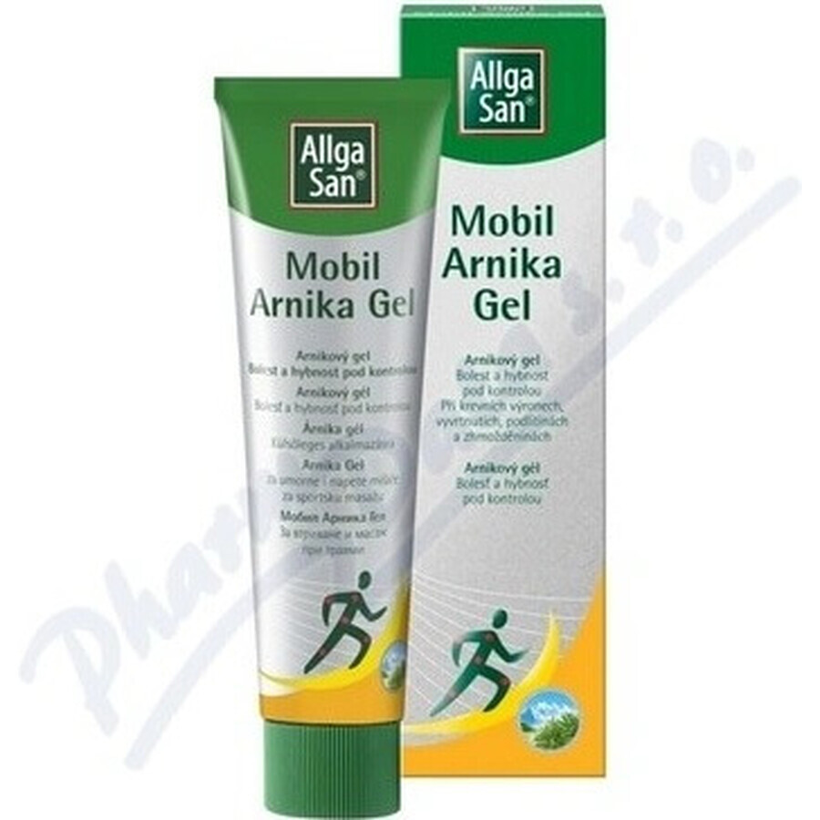 Allga San Arnica gel 1×100 ml, gel antinfiammatorio