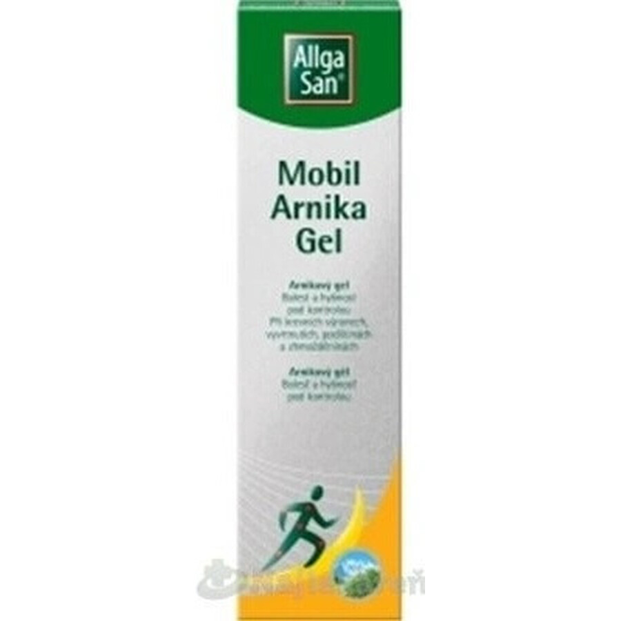 Allga San Arnica gel 1×100 ml, gel antinfiammatorio