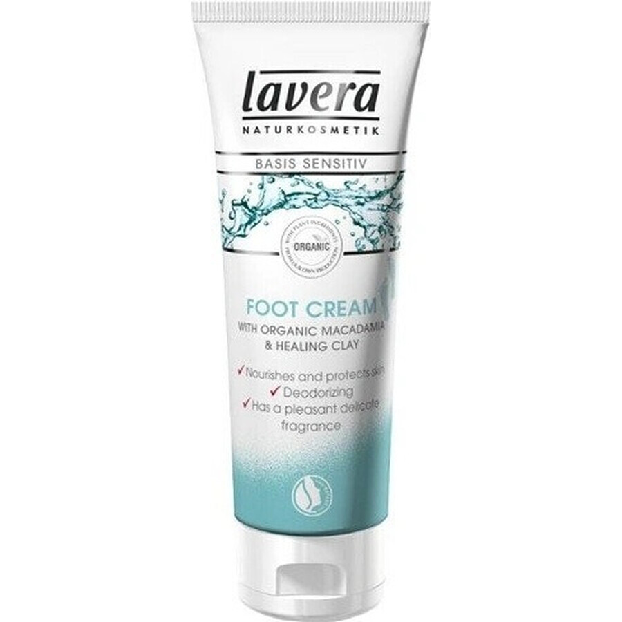 Crema pentru picioare Lavera 75ml 1×1 buc