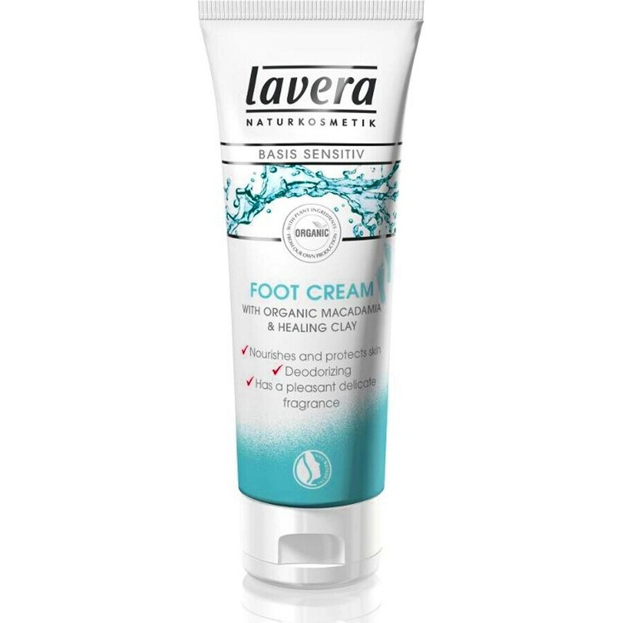 Crema pentru picioare Lavera 75ml 1×1 buc