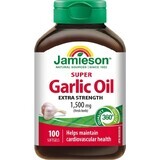 JAMIESON SUPER GARLIC OIL 1500 mg 1×100 cps, Nahrungsergänzungsmittel