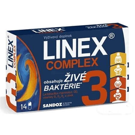 LINEX COMPLEX 1×14 cps, complemento alimenticio