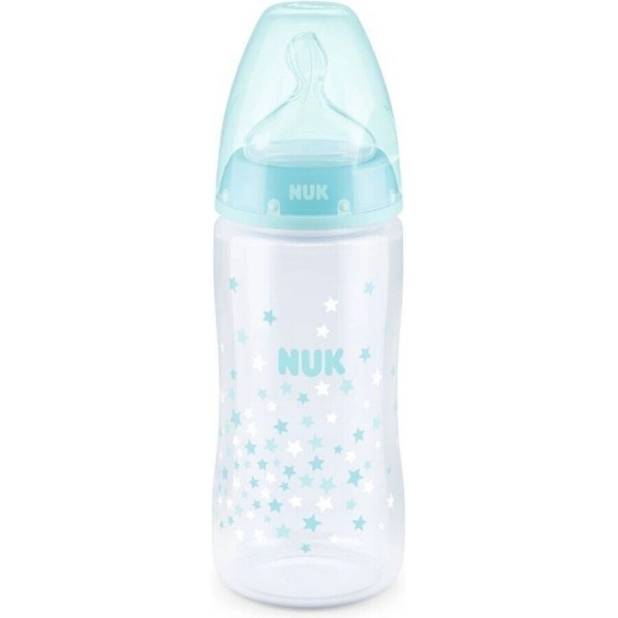 NUK FC+ Biberon cu control al temperaturii 1×1 buc, biberon 300 ml