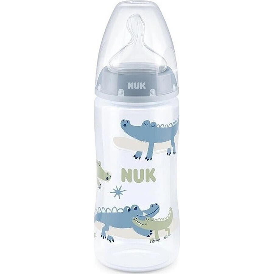 NUK FC+ Biberon cu control al temperaturii 1×1 buc, biberon 300 ml