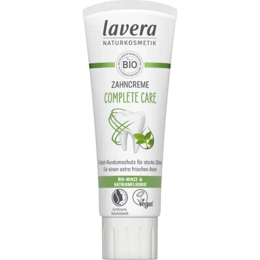 lavera tandpasta met munt COMPLETE CARE 1×75 ml, tandpasta