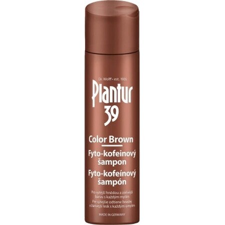 Shampoo Plantur 39 Farbe Braun Phyto-Koffein 1×250 ml, Shampoo mit Koffein