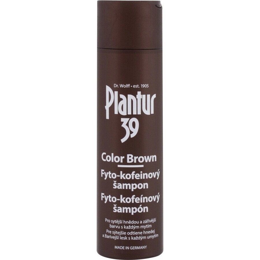 Shampoo Plantur 39 Farbe Braun Phyto-Koffein 1×250 ml, Shampoo mit Koffein