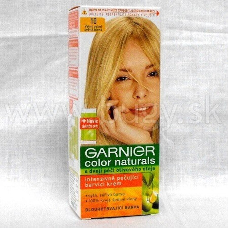 Garnier Color Naturals permanente Haarfarbe 10 Ultra Blonde 1×1 Stück, Haarfarbe